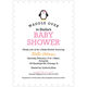 Pink Penguin Waddle Over Shower Invitations Image 6 of 6